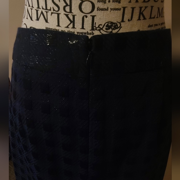 NWOT! Banana Republic Navy Pencil Skirt Size 8 - Picture 3 of 4